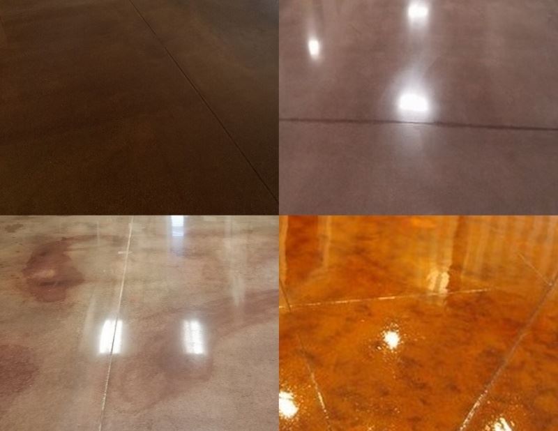 Concrete staining pic