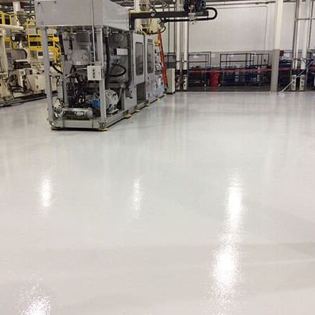 Moisture vapor control floor coatings