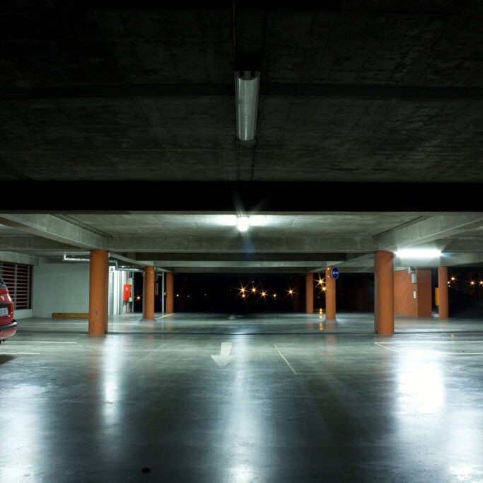 Specialty floor coatings for parking garages